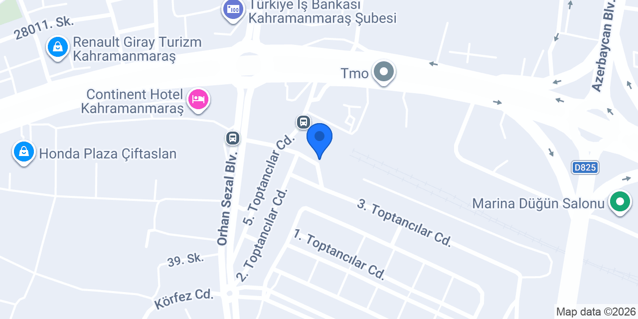 Şafak Veteriner Kliniği konumu