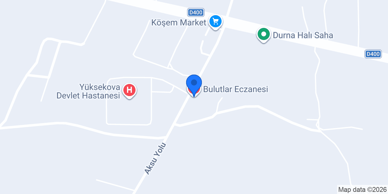 Zerdali Eczanesi konumu