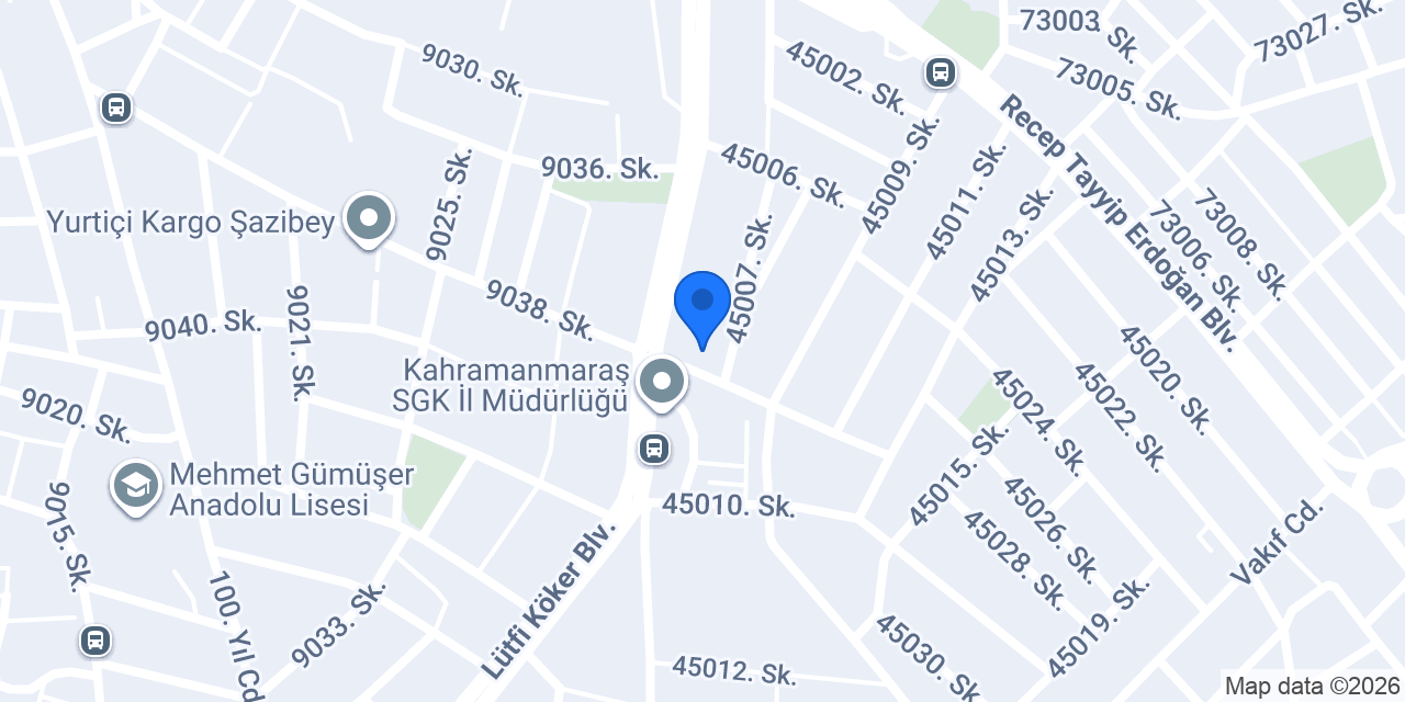Yakupoğlu Rent a Car konumu