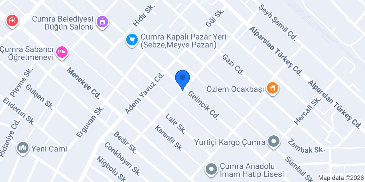 Diyetisyen Mevlüt KARAK konumu