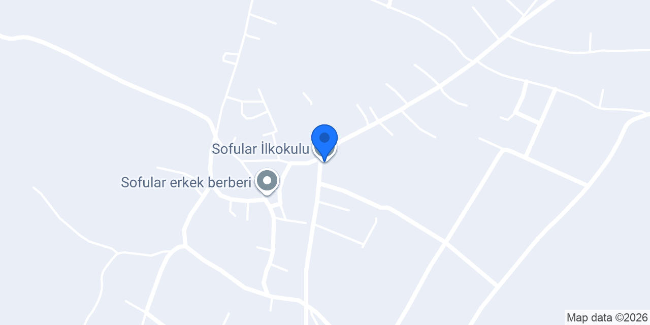 Sofular İlkokulu konumu