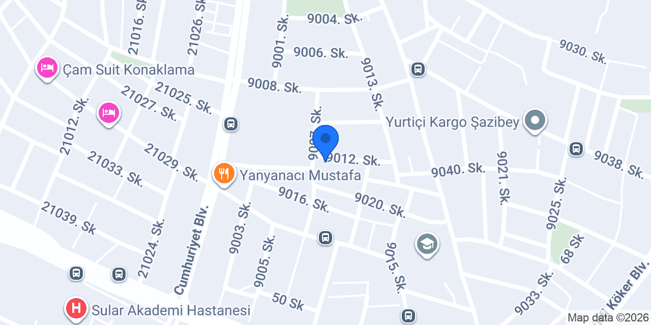 DEDEOĞLU SİGORTA LTD.ŞTİ konumu