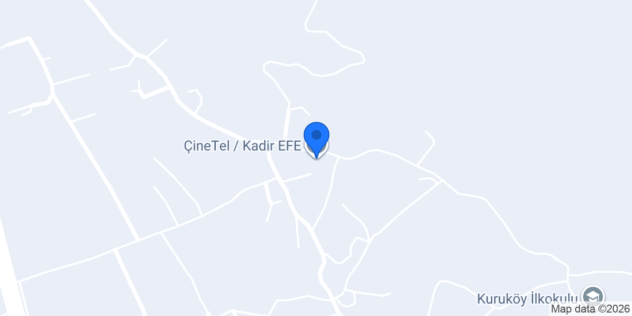 ÇineTel / Kadir EFE konumu