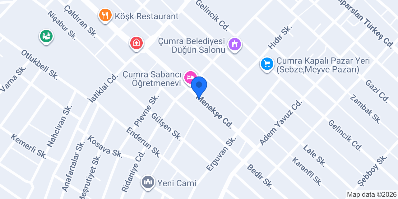 Ulupınarlı et konumu