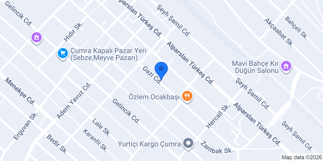 Şehrin Çiçekcisi konumu