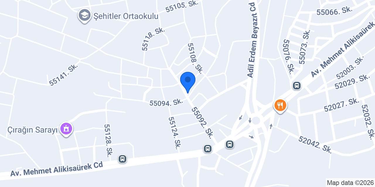 Efsa Duşakabin konumu