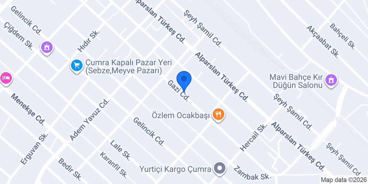 HARE PİZZA konumu