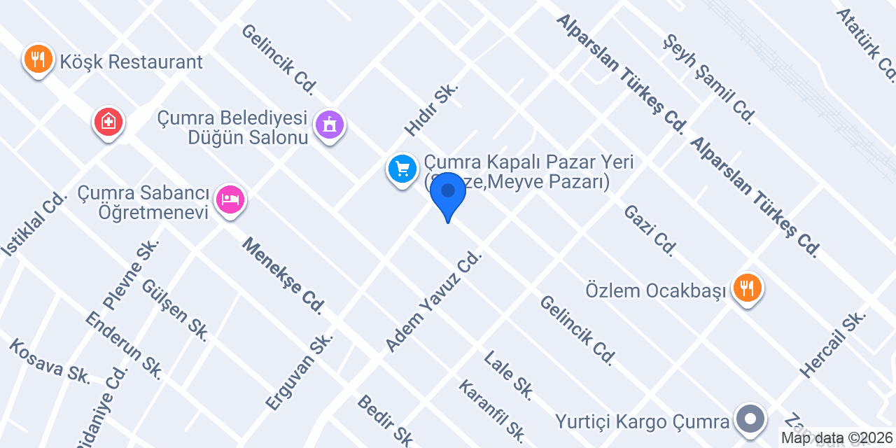 Botanik bahcesi flora ÇİÇEKCİ konumu