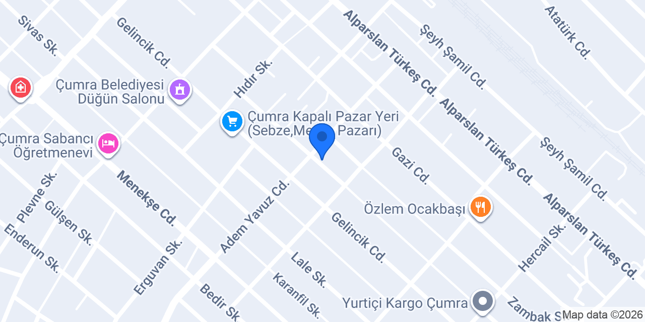 YUNUS MOTOR konumu