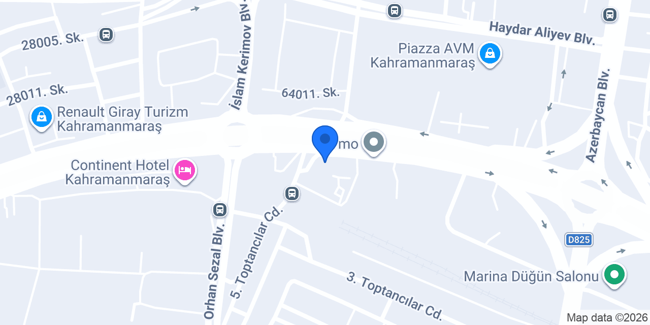 Ak Seramik konumu