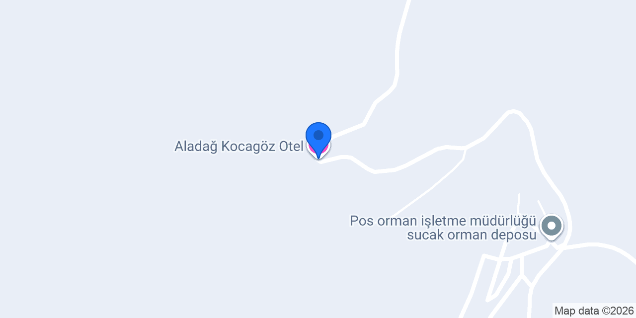 Aladağ Kocagöz Otel konumu