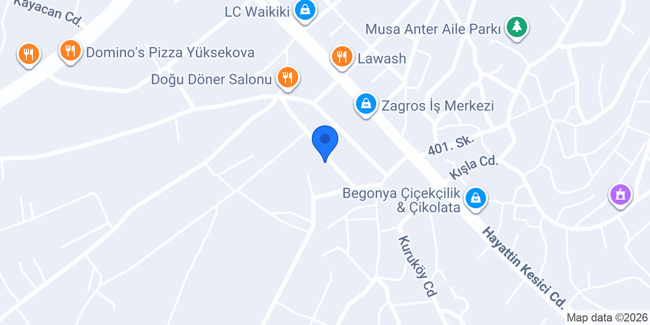 Kenz mobilya konumu