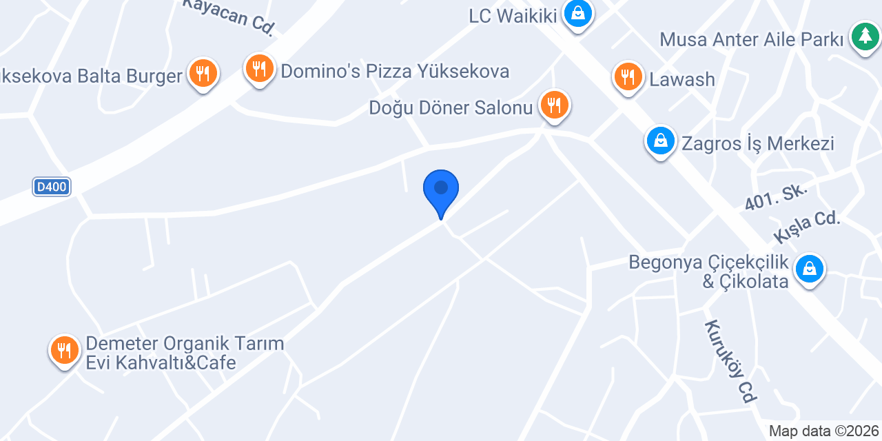 Kajin keği coıffeur konumu