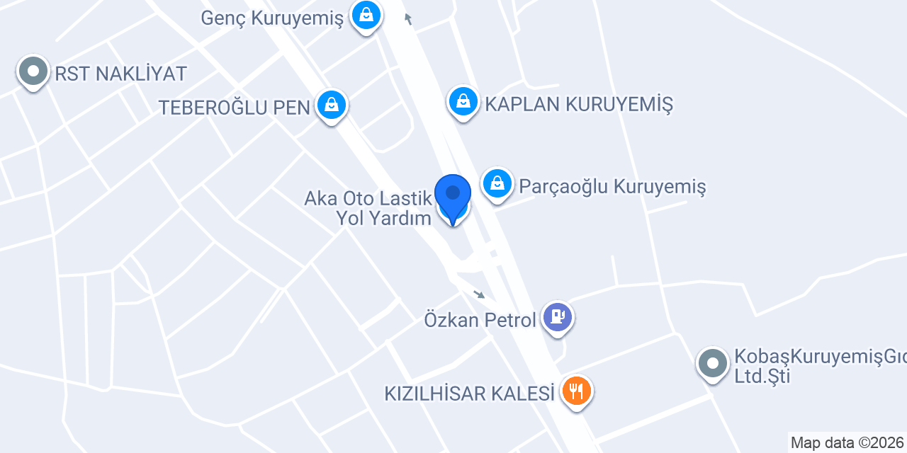 Aka Oto Lastik Yol Yardım konumu