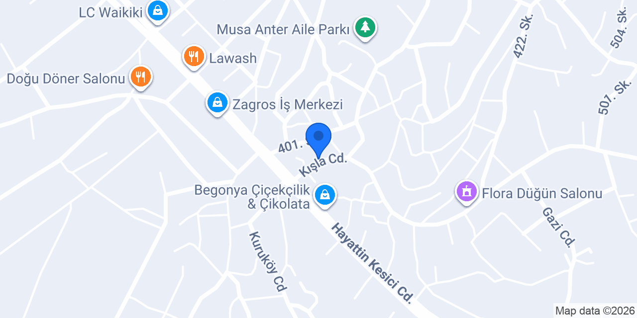 ÖZGÜR RENT A CAR konumu