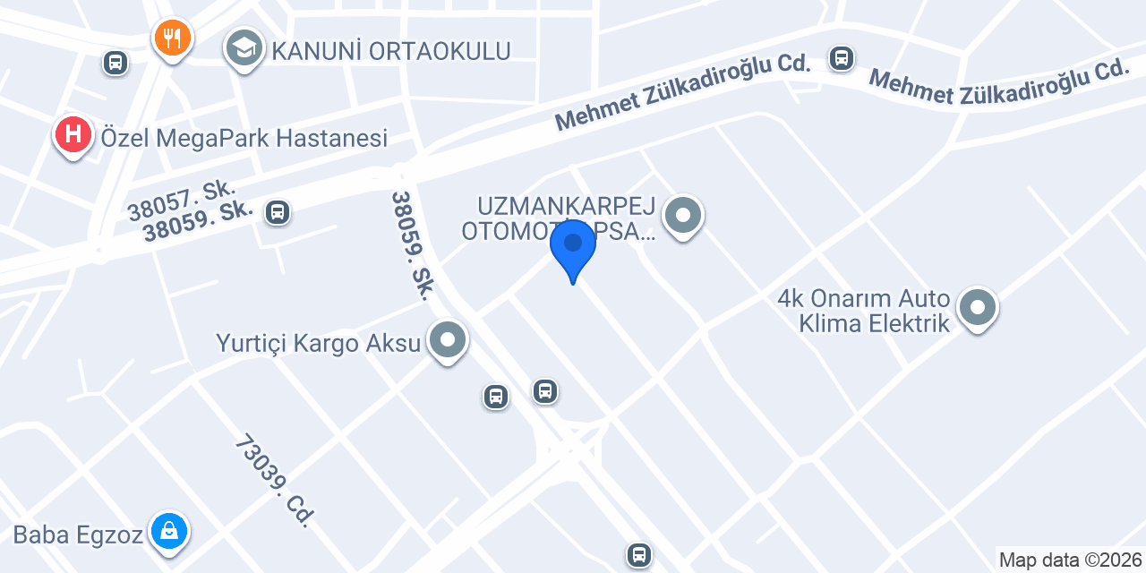 Delipınar Otomotiv konumu