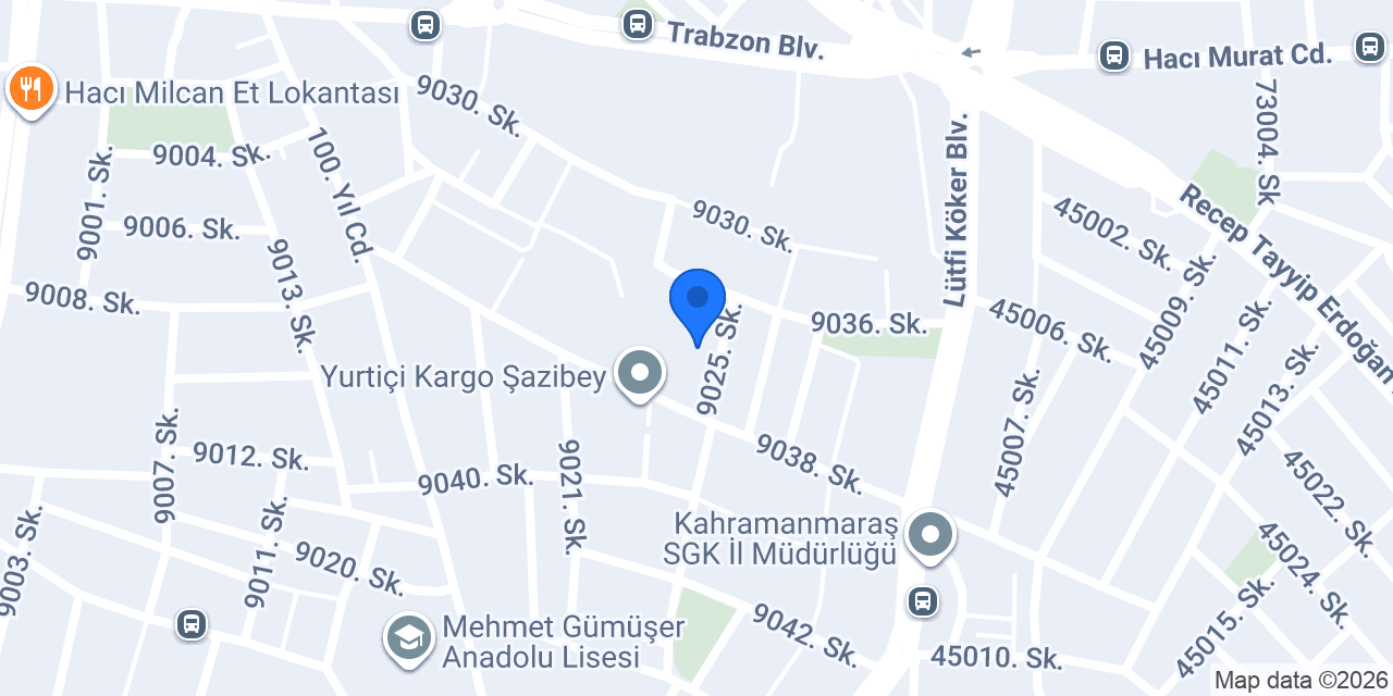 Gülbahar Hatun Anaokulu konumu