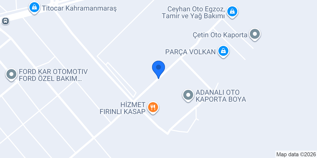 OTO HAKAN OTO YEDEK PARÇA konumu