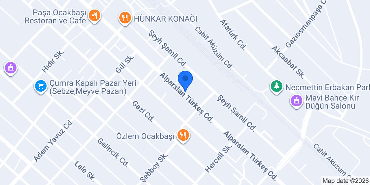 Günal ticaret konumu