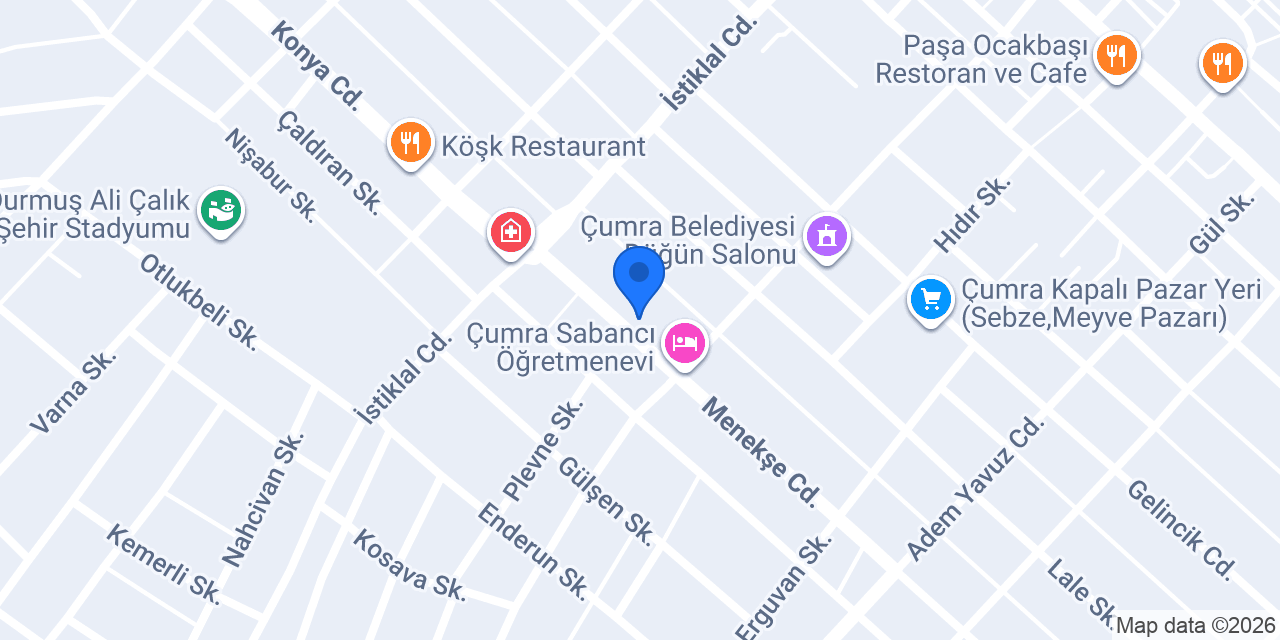 Hacıreis künefe konumu