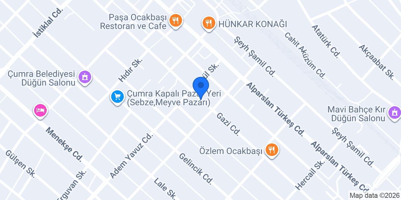 Lezzet Döner Çumra konumu