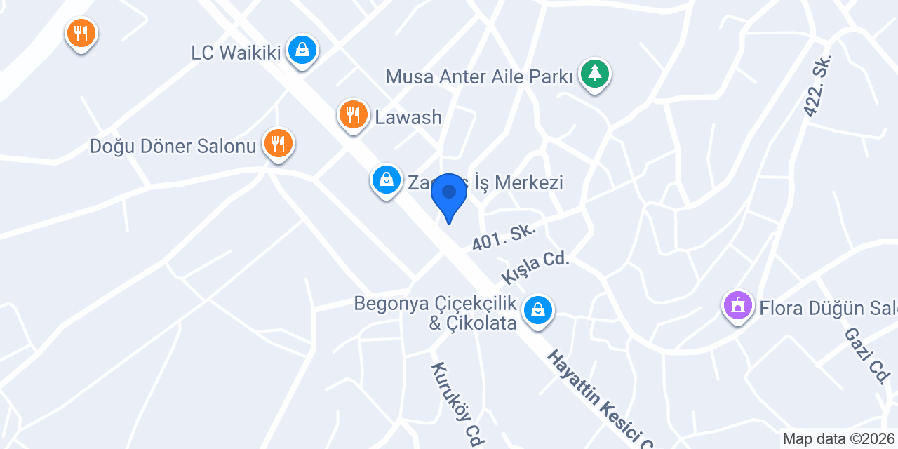Aykan Hukuk Bürosu konumu