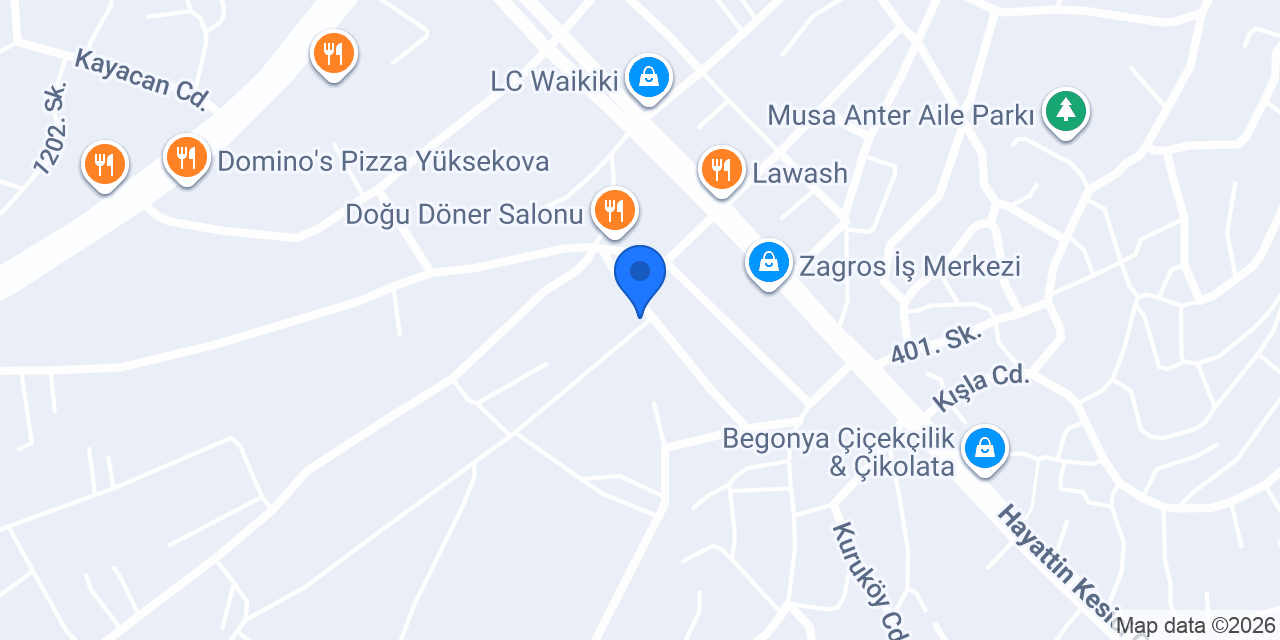 CEVAHİROĞULLARI yapı market konumu