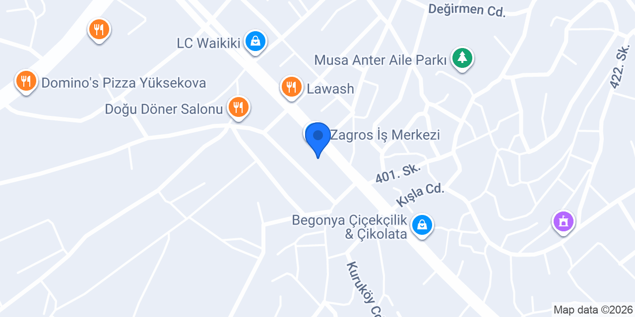 Delux 3D Yapı Dekorasyon konumu