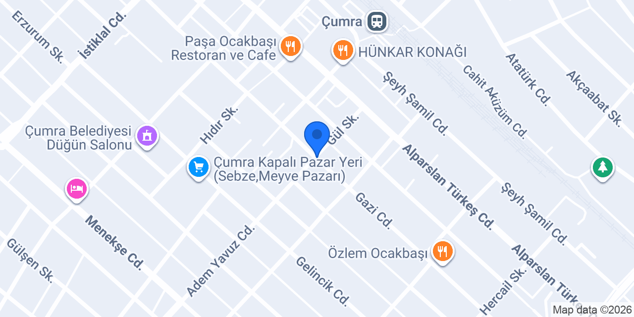 Final Evim Konya Çumra Şube konumu