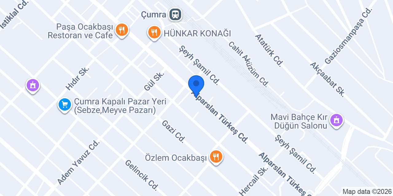 TANDIR SARAYI konumu