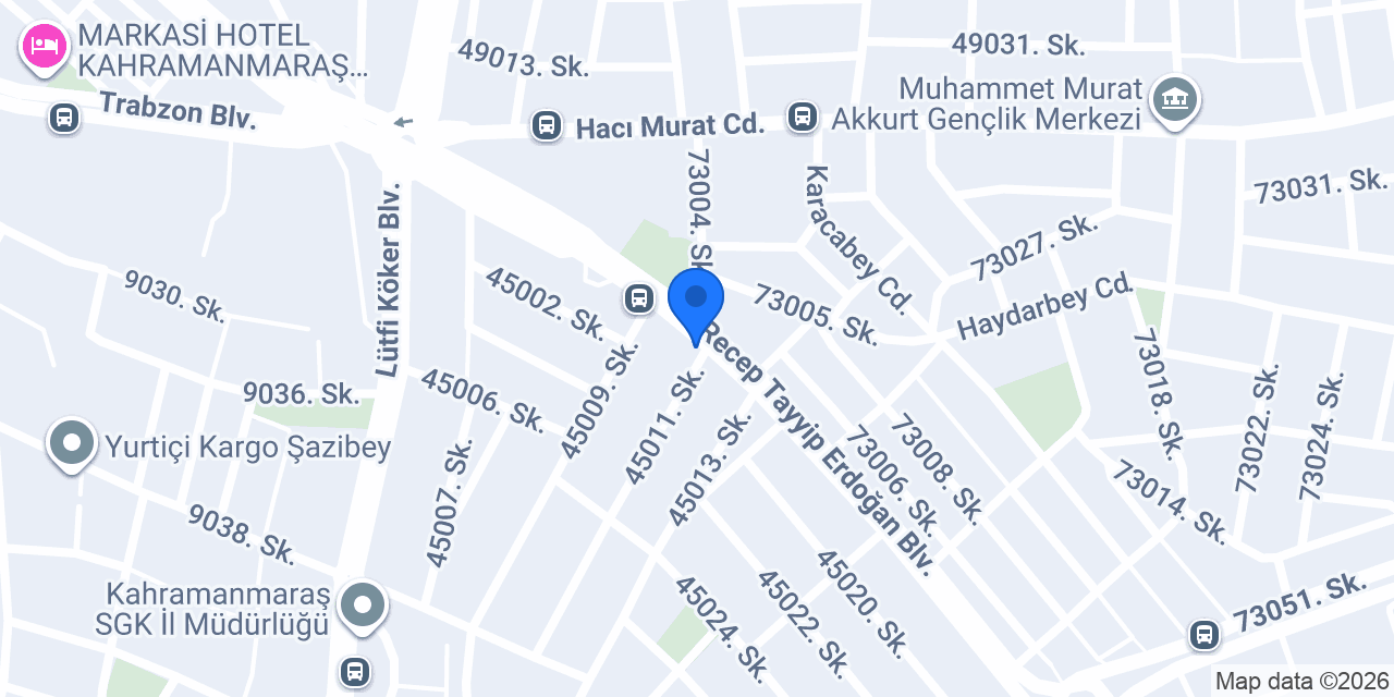 Murat Oto Galeri konumu