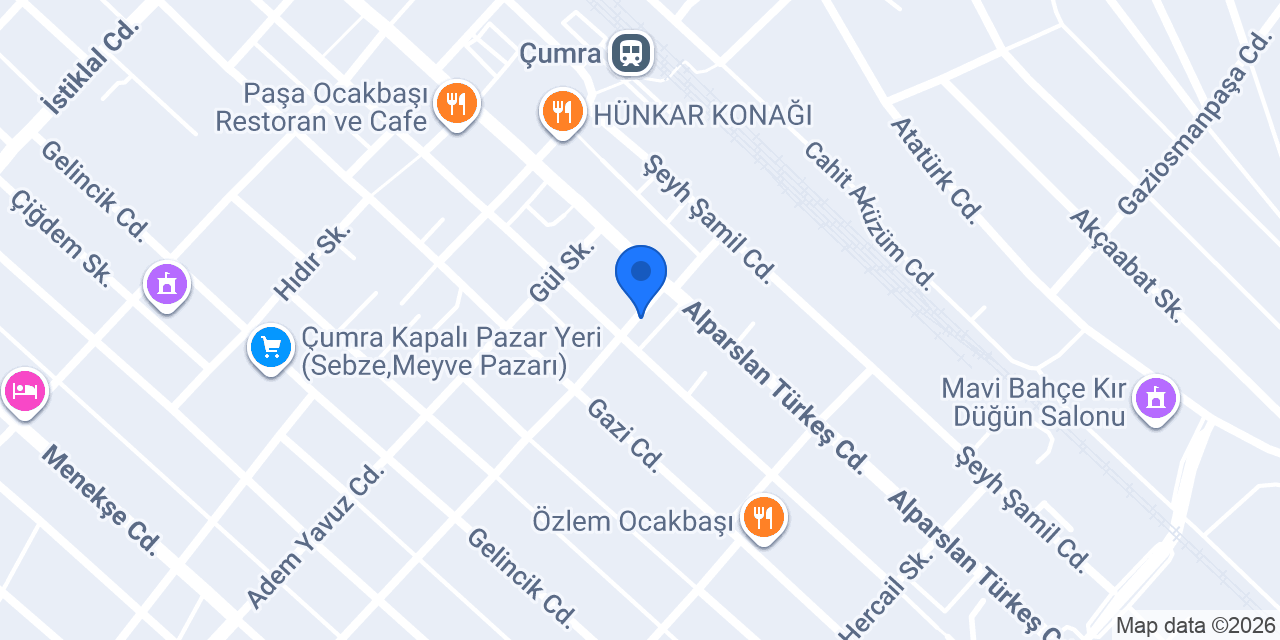 MÜFTÜOĞLU GIDA konumu