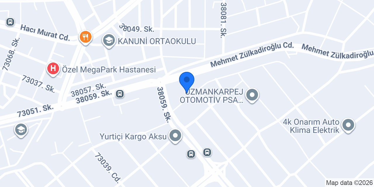 Maraş bobinaj konumu