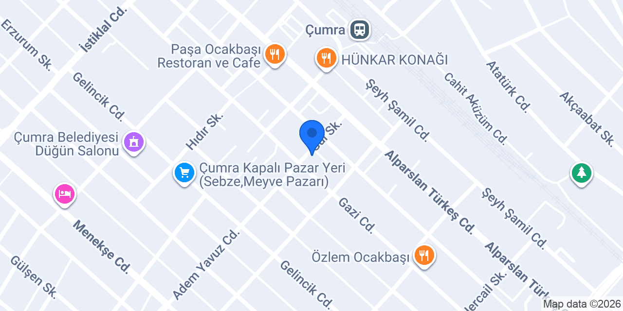 HAN TEMİZLİK ÇUMRA konumu