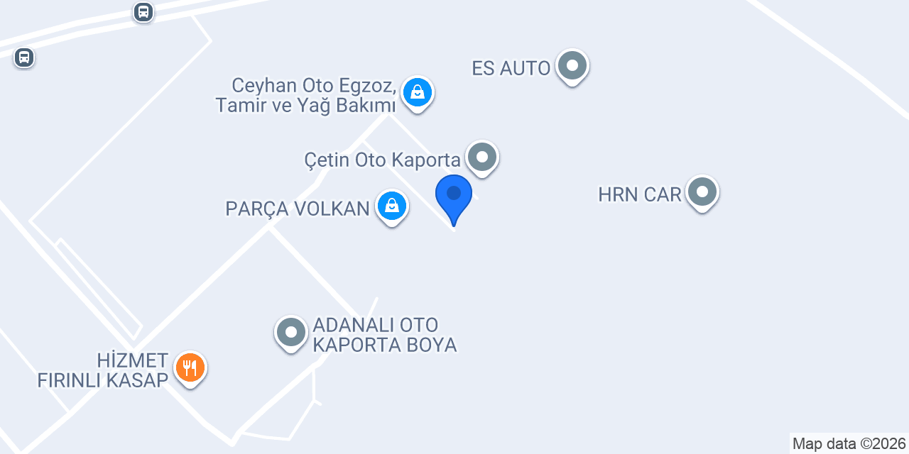 Sarı Oto konumu