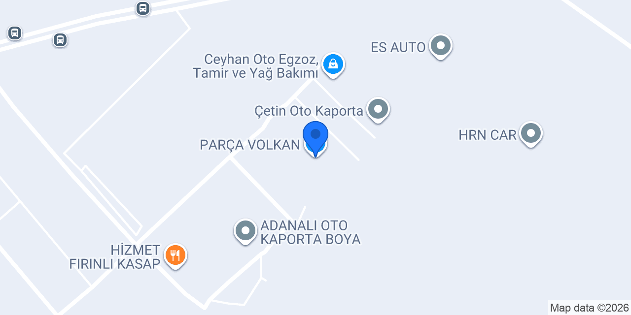 PARÇA VOLKAN konumu