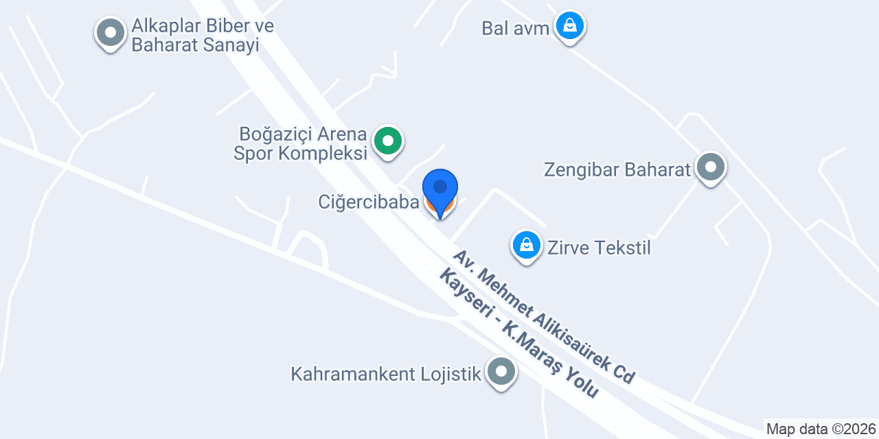 Ciğercibaba konumu
