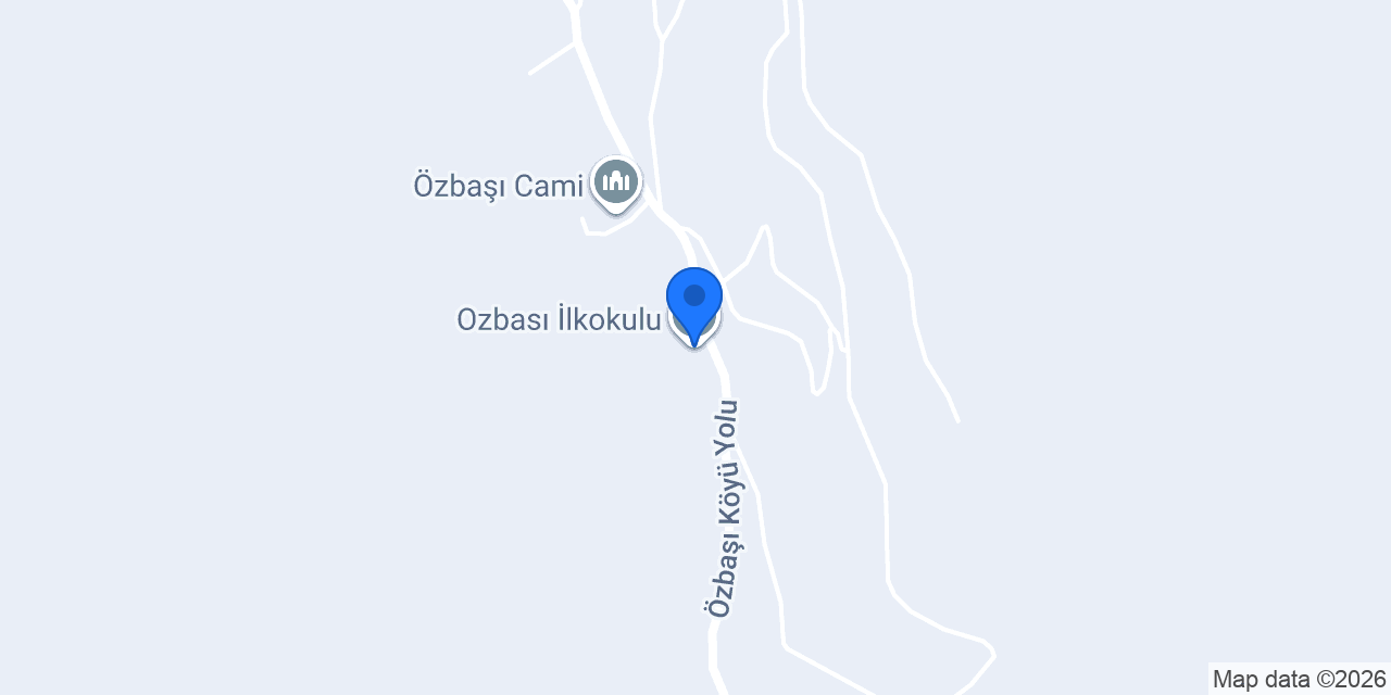 Ozbası İlkokulu konumu