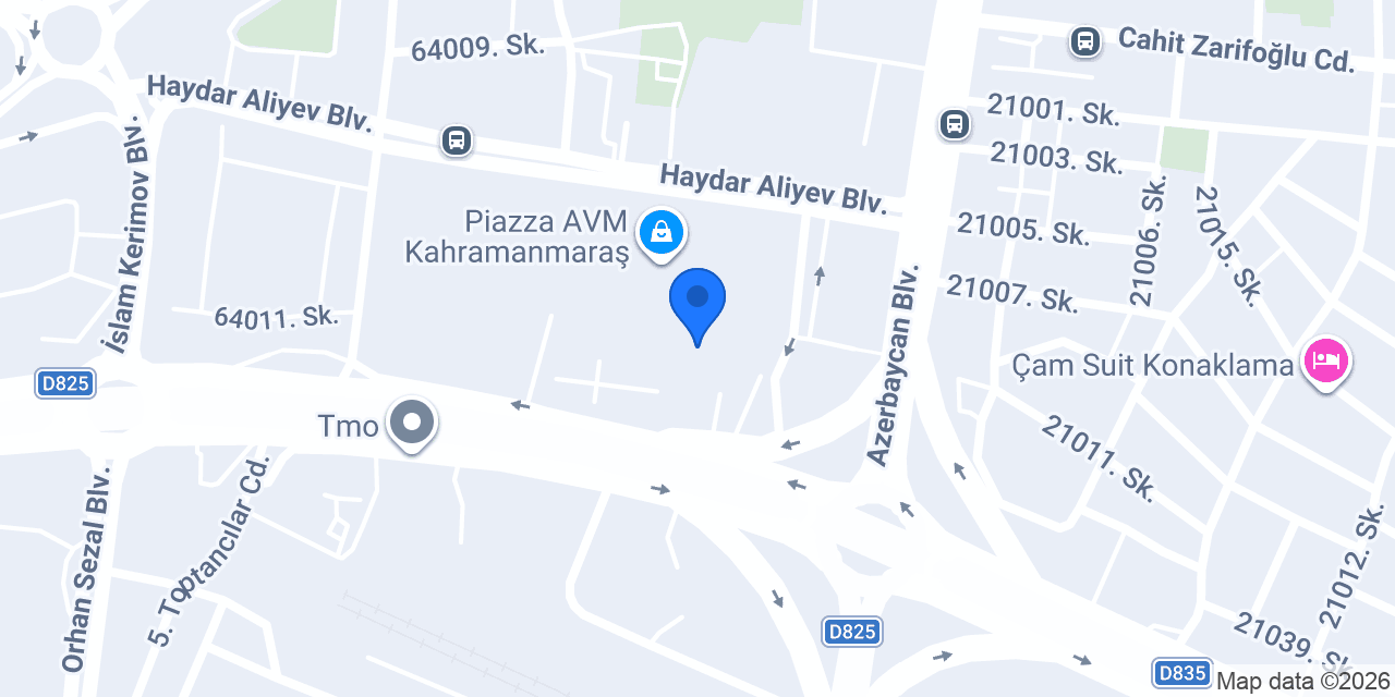 Toyzz Shop Piazza Kahramanmaraş konumu