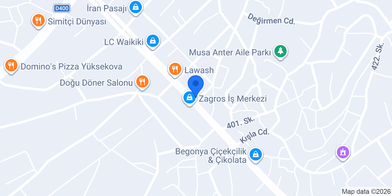 Êvar Çorba Yüksekova konumu