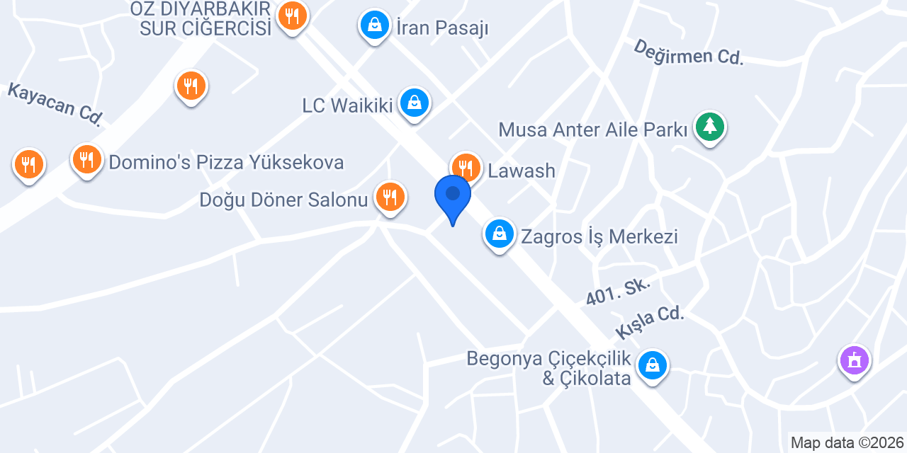 Dağlıca Et Market konumu