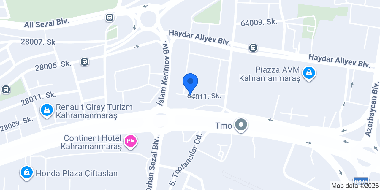 Batuhan Dikim Evi Terzi konumu