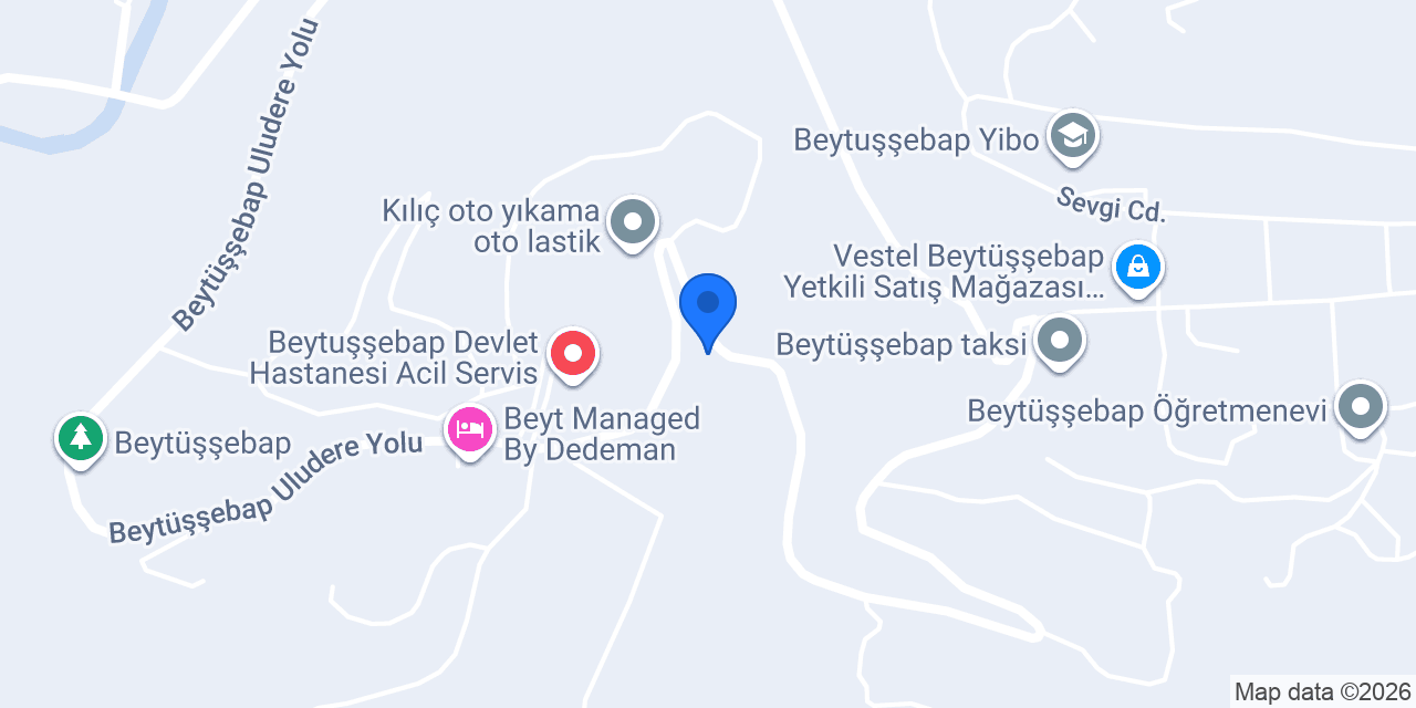 Serhat Halı Yıkama konumu
