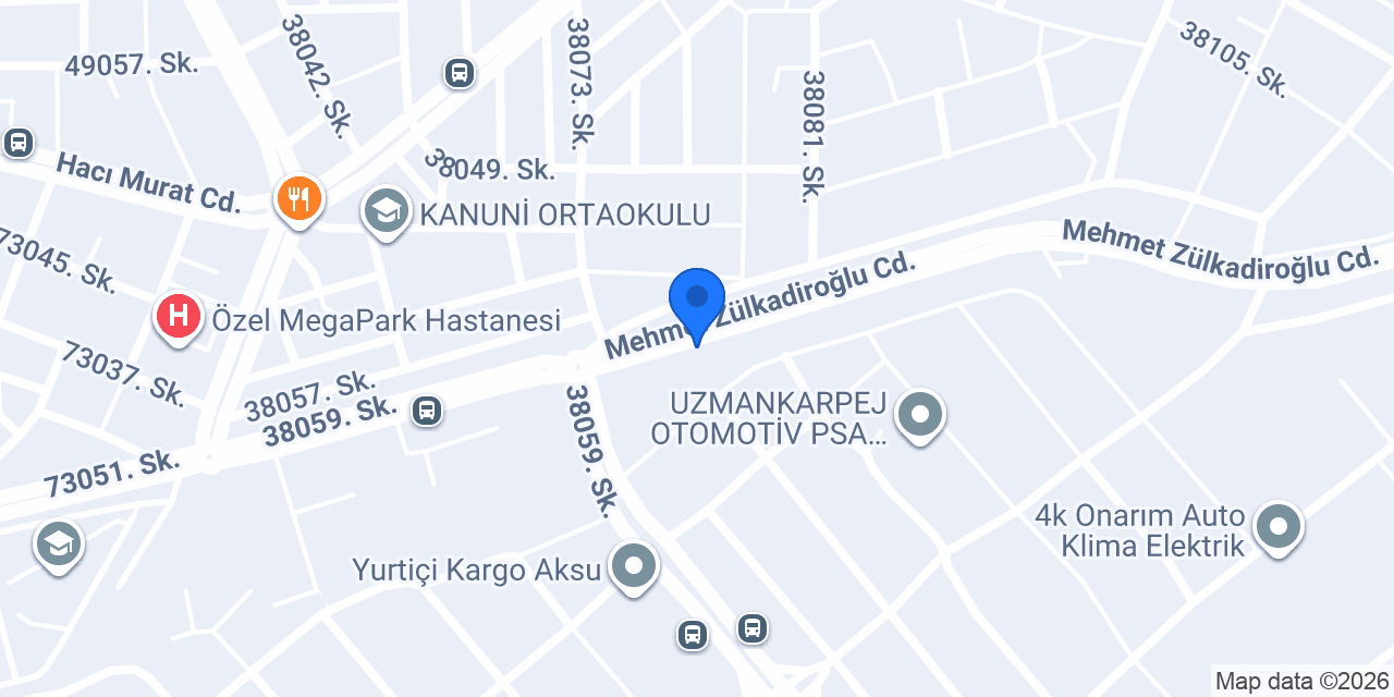 Karbeyaz Boya konumu