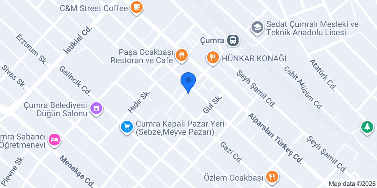 Yetiş Sigorta konumu