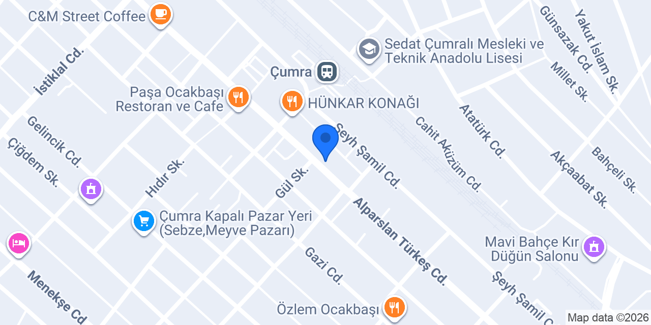 YEŞİL BEYAZ konumu