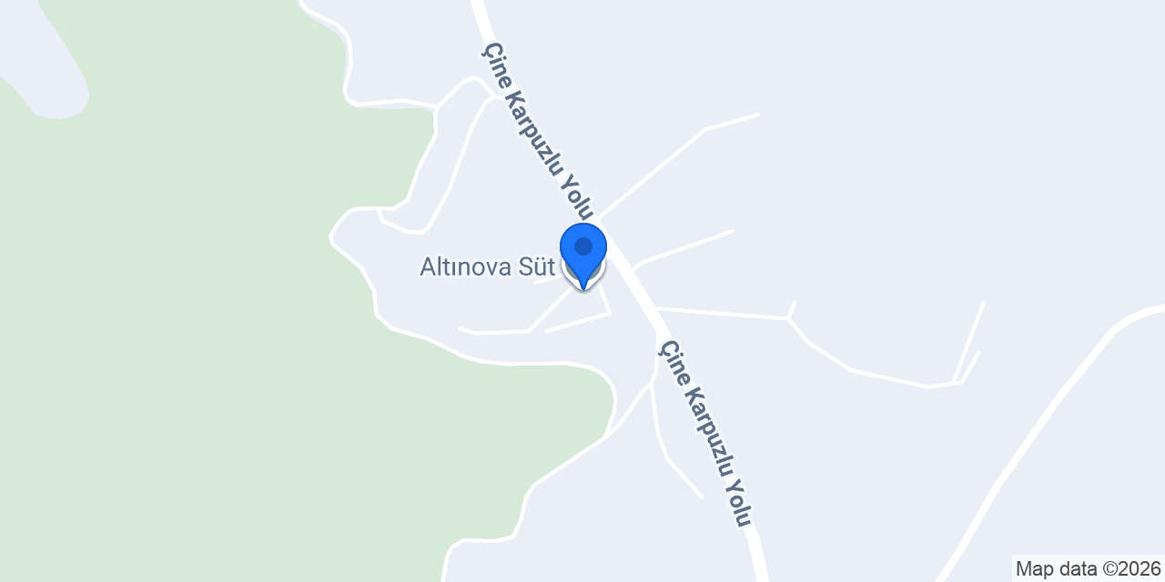 Altınova Süt konumu