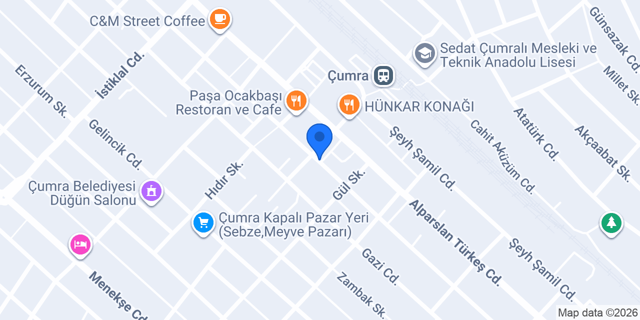 Ertürk Elektrik konumu