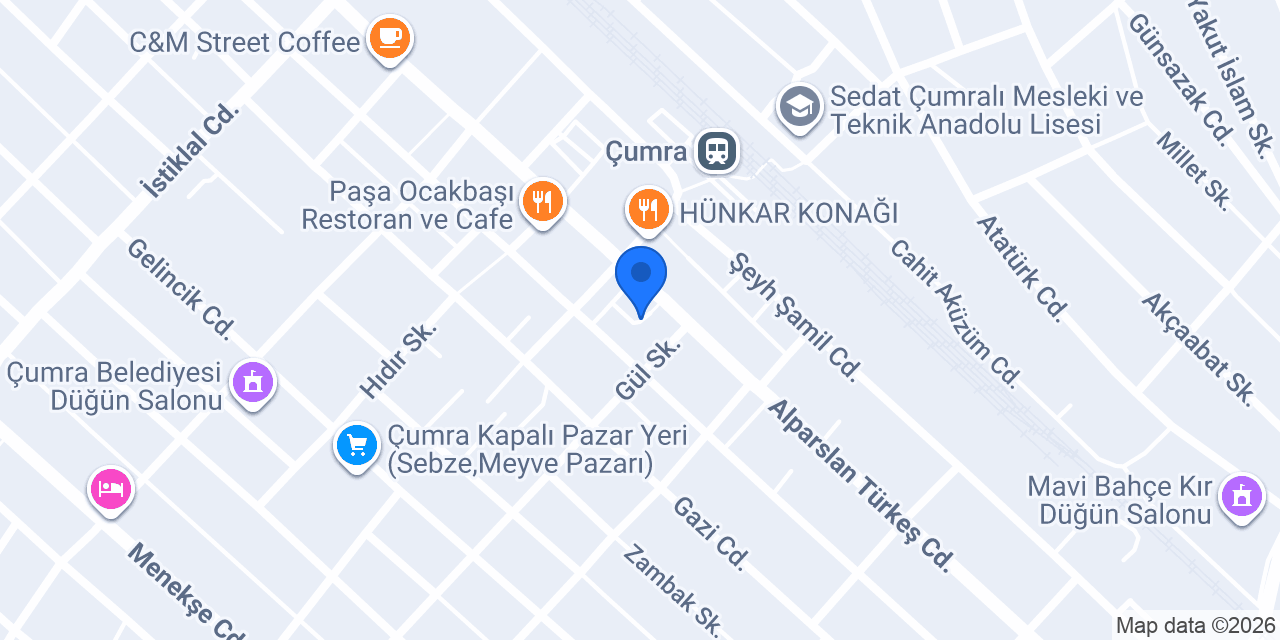Catalhoyuk Hotel konumu