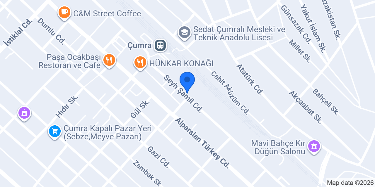 EVİRGEN İNŞAAT EMLAK konumu
